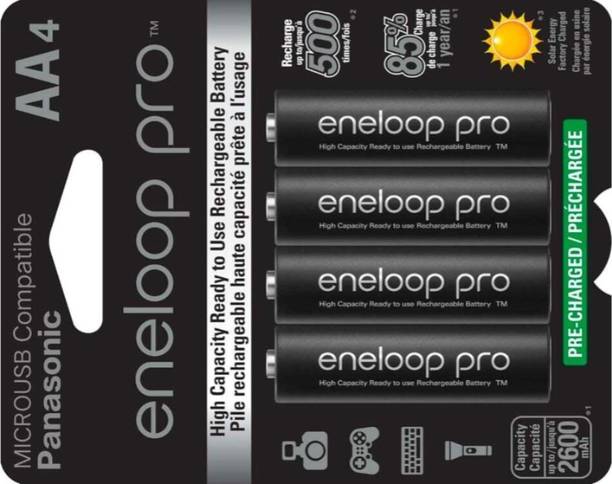 MICROUSB Panasonic Eneloop AA 1.2V NiMH AA Rechargeable   Battery