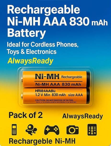 ARIESMO Rechargeable AAA 830 mAh 1.2V Ni-MH  Battery