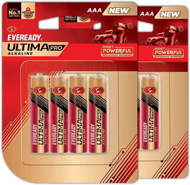 EVEREADY UltimaPro | 800% Longer Lasting | Alkaline AAA   Battery