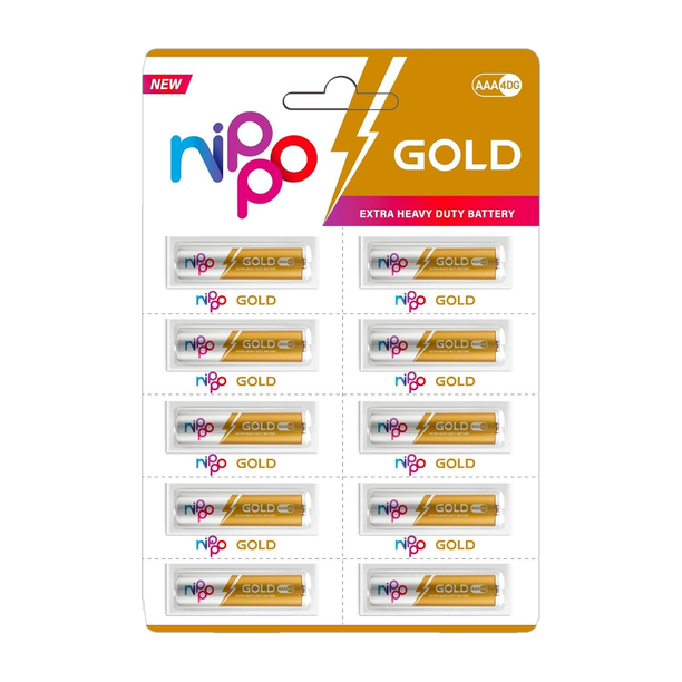 Nippo 4 DG Zinc Carbon AAA  Battery