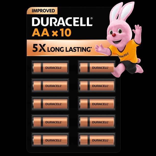 DURACELL Alkaline AA, Everyday Devices, Clock, Toy, Remote  Battery
