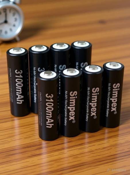 Simpex 3100mAh High Power Ni-Mh AA Ready to Use Recharg...
