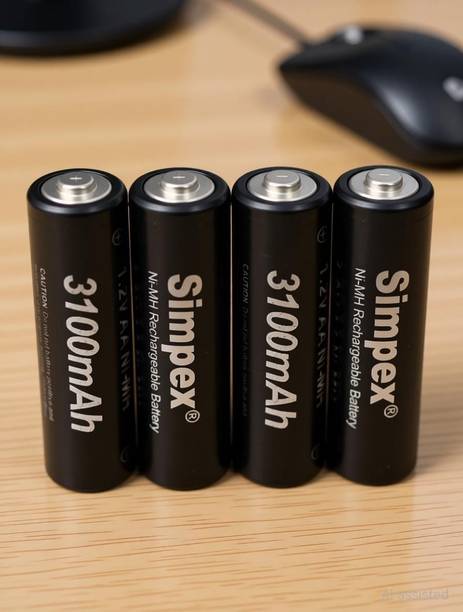 Simpex 3100mAh High Power Ni-Mh AA Ready to Use Rechargeable Battery