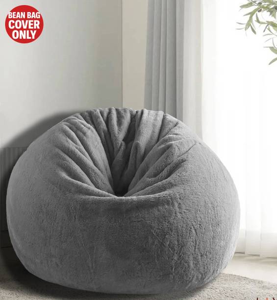 mollismoons XXXL Chair Bean Bag Cover  (Without Beans)