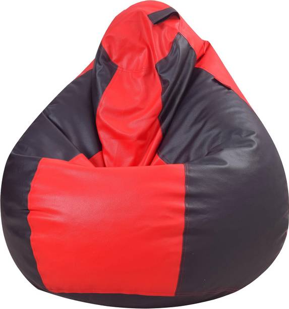Couchette XXL Tear Drop Bean Bag Cover  (Without Beans)