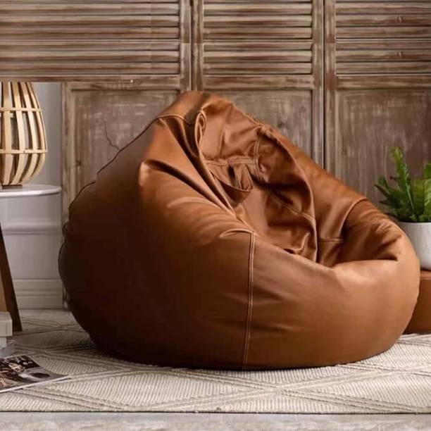 Tusa 5XL Tear Drop Bean Bag Cover  (Without Beans)