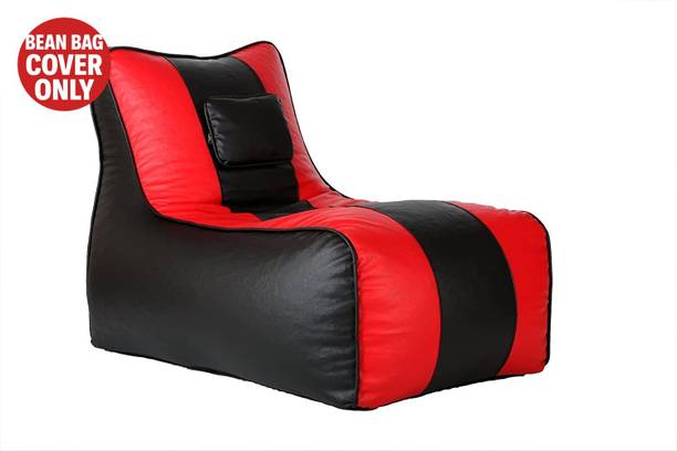 Gunj Jumbo Chair Bean Bag Cover  (Without Beans)