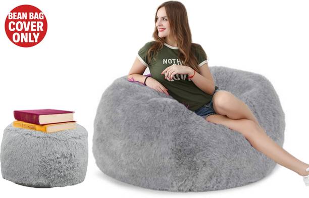 Bachu Art XXXL Chair Bean Bag Cover  (Without Beans)