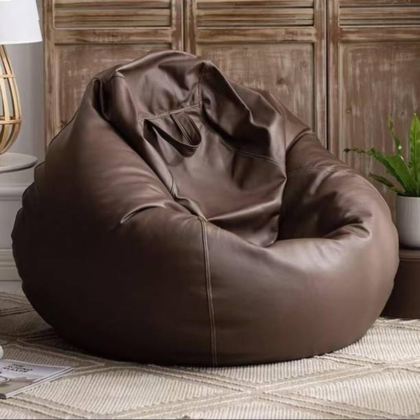 Tusa 4XL Tear Drop Bean Bag Cover  (Without Beans)