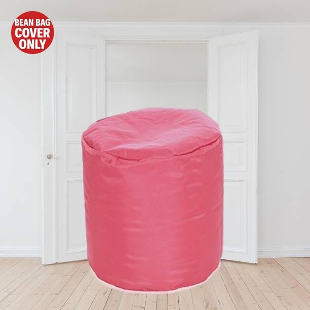 FurniGully Medium Pouffe Bean Bag Cover  (Without Beans)