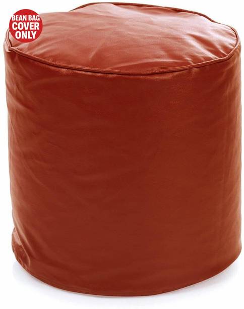 Gunj Medium Pouffe Bean Bag Cover  (Without Beans)
