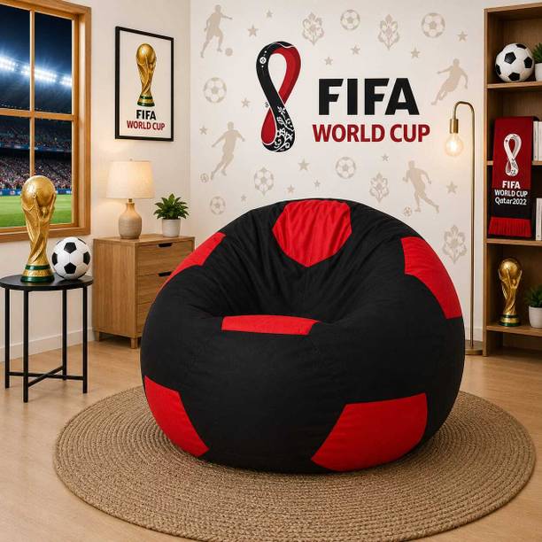 Coaster Shine XL Chair Bean Bag Cover  (Without Beans)