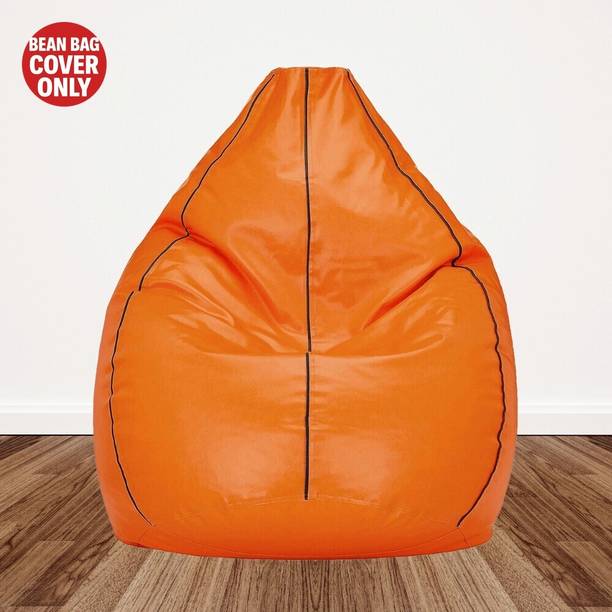 Gunj Large Tear Drop Bean Bag Cover  (Without Beans)