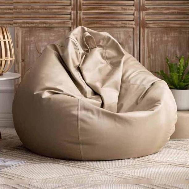 Tusa 4XL Tear Drop Bean Bag Cover  (Without Beans)