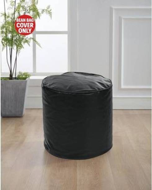 FurniGully Medium Pouffe Bean Bag Cover  (Without Beans)