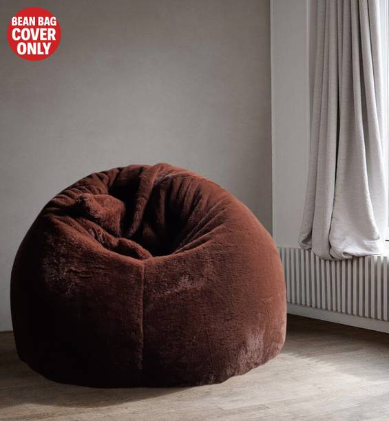 mollismoons XXL Chair Bean Bag Cover  (Without Beans)