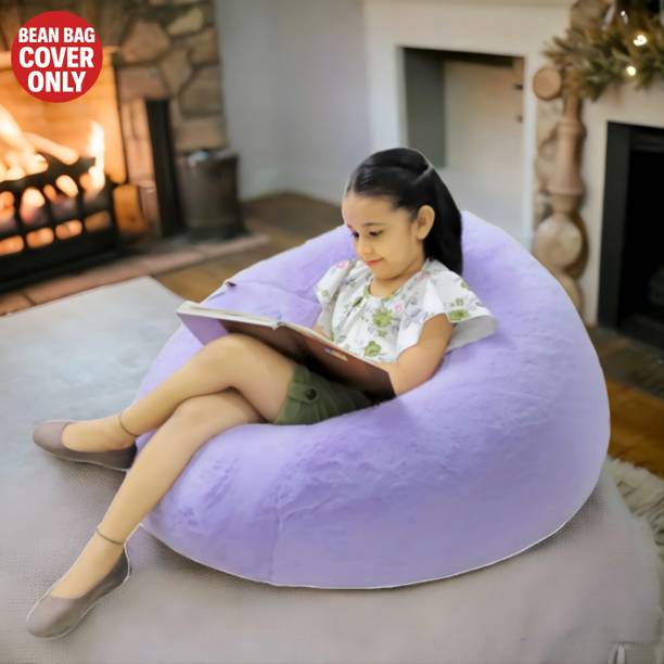 Deeku Art XXXL Tear Drop Bean Bag Cover  (Without Beans)