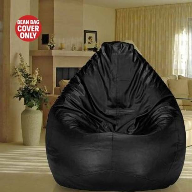 SHIRA 24 Large Tear Drop Bean Bag Cover  (Without Beans)