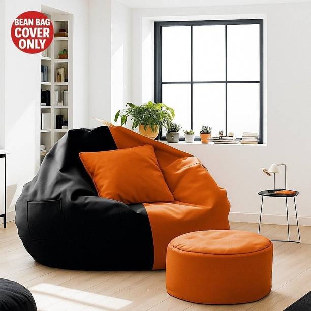 Karuto 4XL Tear Drop Bean Bag Cover  (Without Beans)