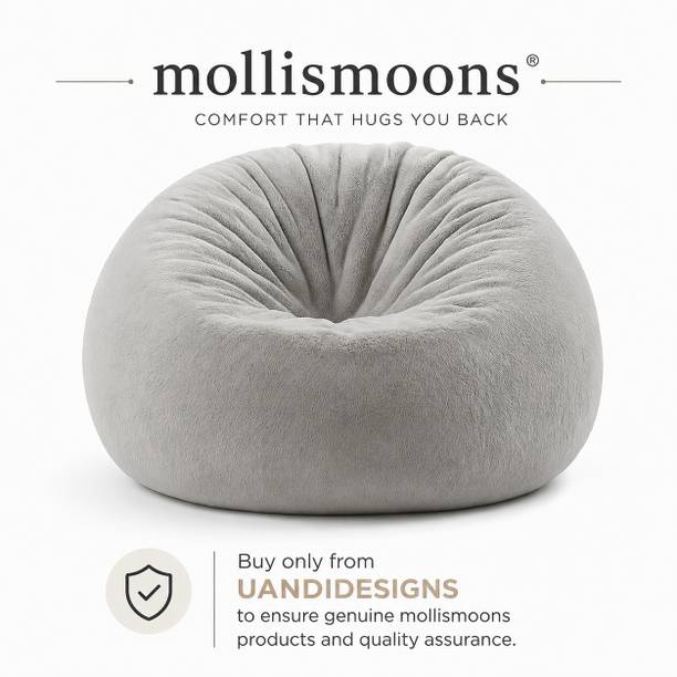 mollismoons XXXL Tear Drop Bean Bag Cover (Without Bea...