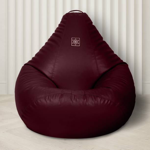 vPLANET XXXL Tear Drop Bean Bag Cover  (Without Beans)