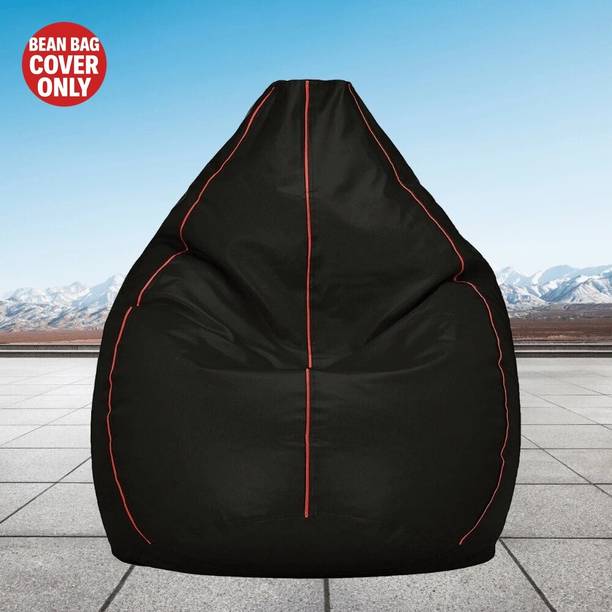 Gunj XXXL Tear Drop Bean Bag Cover  (Without Beans)