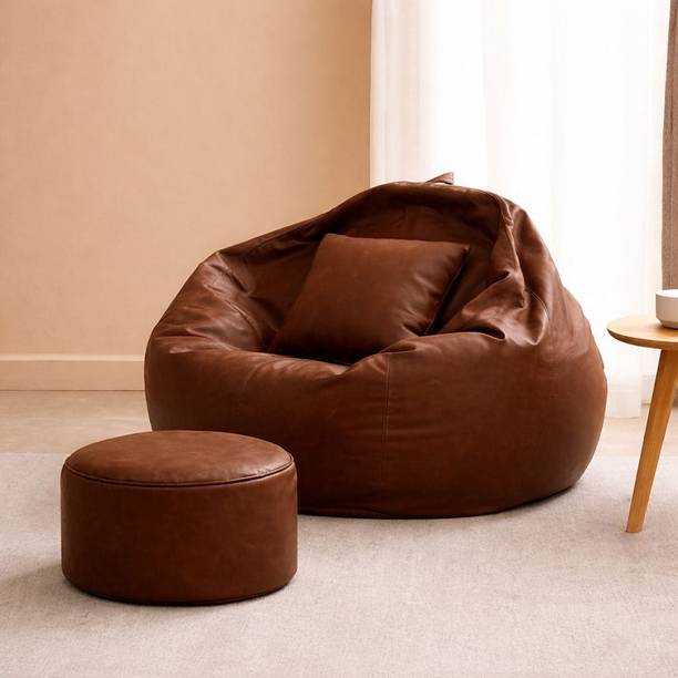 Karuto 4XL Tear Drop Bean Bag Cover  (Without Beans)