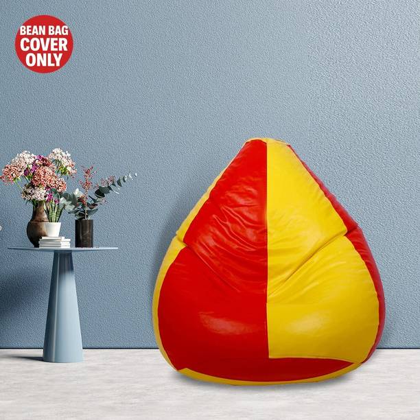 SHIRA 24 Large Tear Drop Bean Bag Cover  (Without Beans)