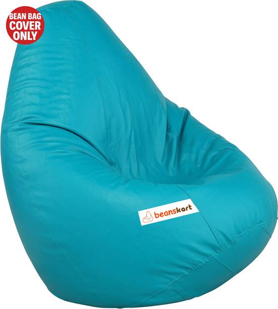 Beanskart XXXL Tear Drop Bean Bag Cover  (Without Beans)