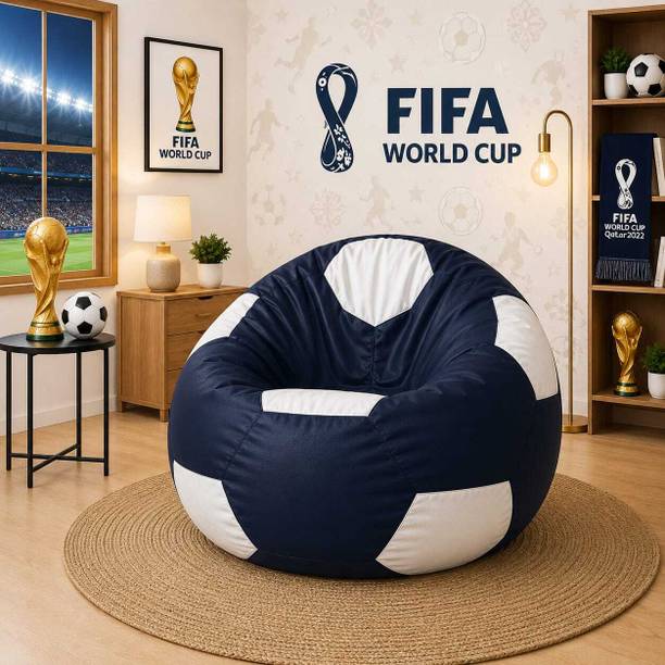 Coaster Shine XL Pouffe Bean Bag Cover  (Without Beans)