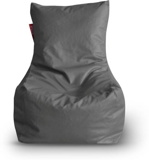 TXOR XL Premium Leatherette Bean Bag Chair  With Bean Filling