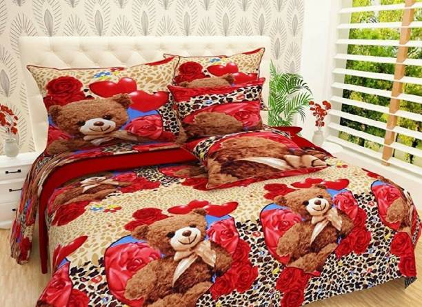 rensum Cotton Double Bed Cover