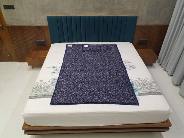 GT ENTERPRISE Mattress Topper Double Size Breathable Mattress Cover
