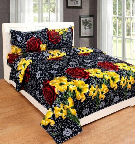 PLAYAR Reversible Polycotton Queen Bed Cover