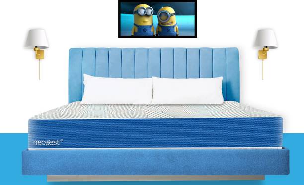 Neobest DDD75488 Orthopaedic Deluxe Dual mattress 8 inch Double Bonded Foam Mattress