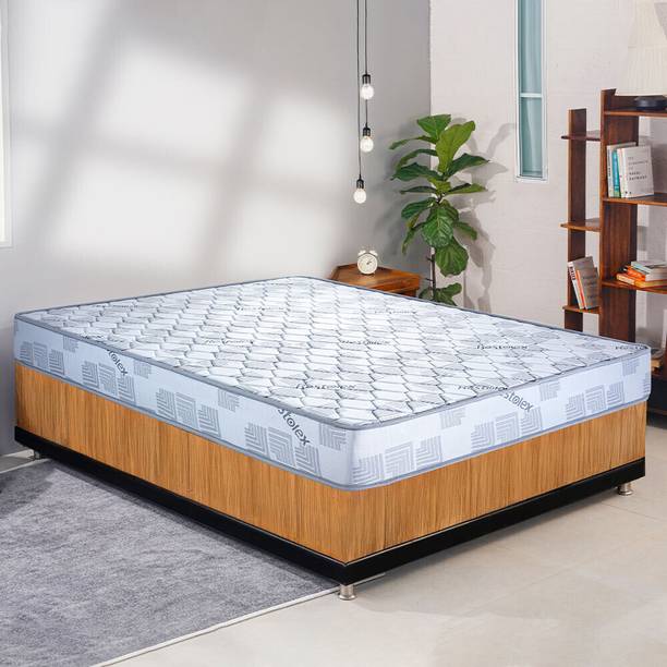 Restolex Restvana Comfyrest Coir l Quilted Knitted Fabric l 4 inch Double Coir Mattress