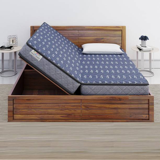 Flipkart Perfect Homes Bookfold Orthopedic High Density Folding 4 inch Double Bonded Foam Mattress