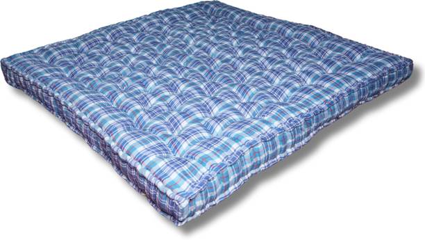 TEERAZ Premium Cotton Mattress 60x72 Inches (5 Inch Thick) Breathable & Durable 5 inch Queen Cotton Mattress