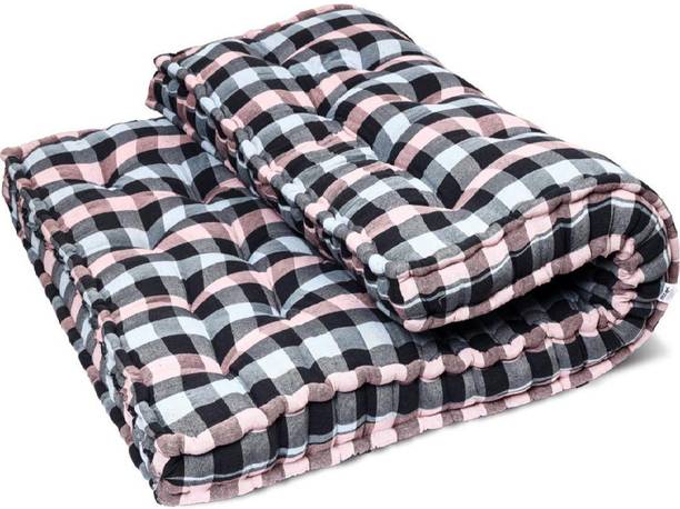 IMSmartMart Soft Cotton Multicolour Thick Mattress / Gadda 6 inch King Cotton Mattress