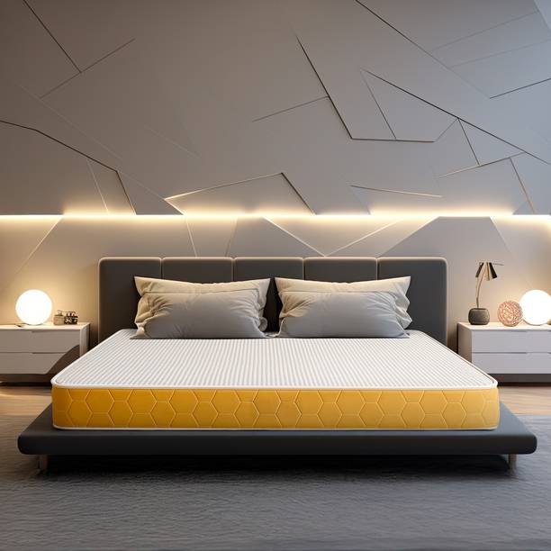 Sleepwell Dual Reversible 5 inch King High Density (HD) Foam Mattress