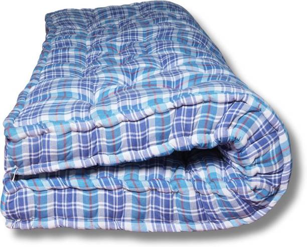 TEERAZ Premium Cotton Mattress 78x72 Inches (5 Inch Thick) Breathable & Durable 5 inch King Cotton Mattress