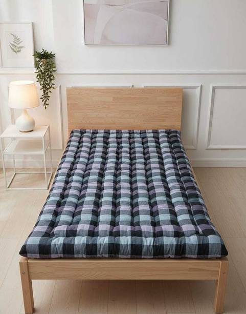 GK BROTHERS 3X6 feet single cotton mattress 2 inch Single Cotton Mattress