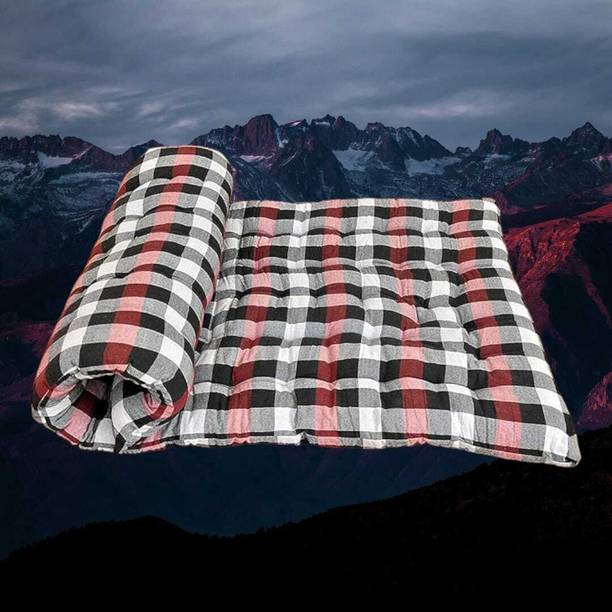 jy Soft Cotton Filled Bed Mattress, Slim Firm Foldable Gadda for Floor 3 inch Single Cotton Mattress