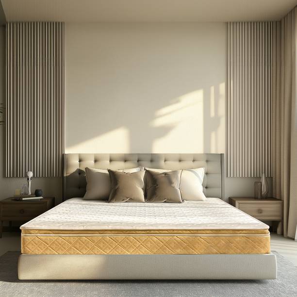 KURLON Supernova, 3 Zone Pocket Spring, Medium-Firm 6 inch Single High Density (HD) Foam Mattress