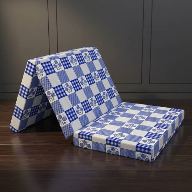 COLOFLY Three fold Matress 2 inch Single Cotton Mattress