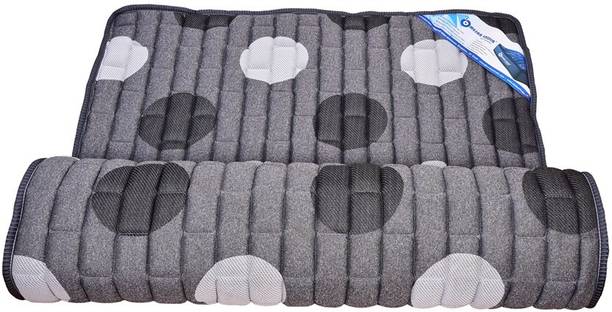 OMESAR INDIA Foldable, Light Weight Slim Mattress Soft Medium Gadda Foam 1 inch Single PU Foam Mattress