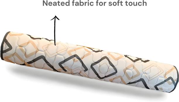 Mahaveer Home Decor Slim Foldable Soft Orthopedic Cream 1 inch Single PU Foam Mattress