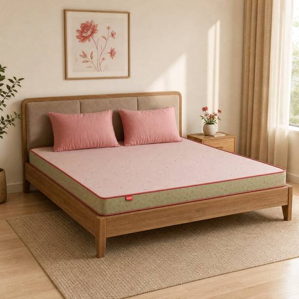 KURLON Ortho Comfort, Medium Firm, Durable, Spine Support, 5 Yr Warranty, 5 inch Single High Resilience (HR) Foam Mattress