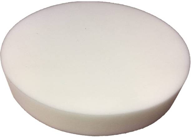 RAJCHEIF PU Moulded Round Foam | Comfortable Pillow for Yoga 4 inch Single PU Foam Mattress