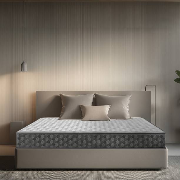 Sleepwell Star Gold, Medium Firm, Anti- Sag Tech 5 inch Single High Resilience (HR) Foam Mattress